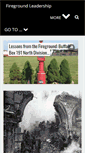 Mobile Screenshot of firegroundleadership.com